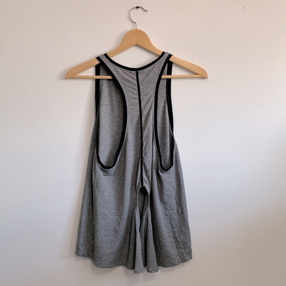 Lululemon Course Of Action Tank in Heathered Black size 8 - Picture 3 of 4